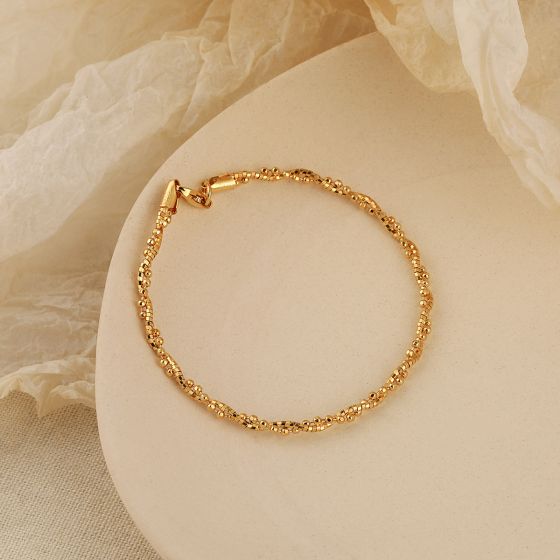 Bracelet Éclat Doré – L’élégance qui illumine chaque geste